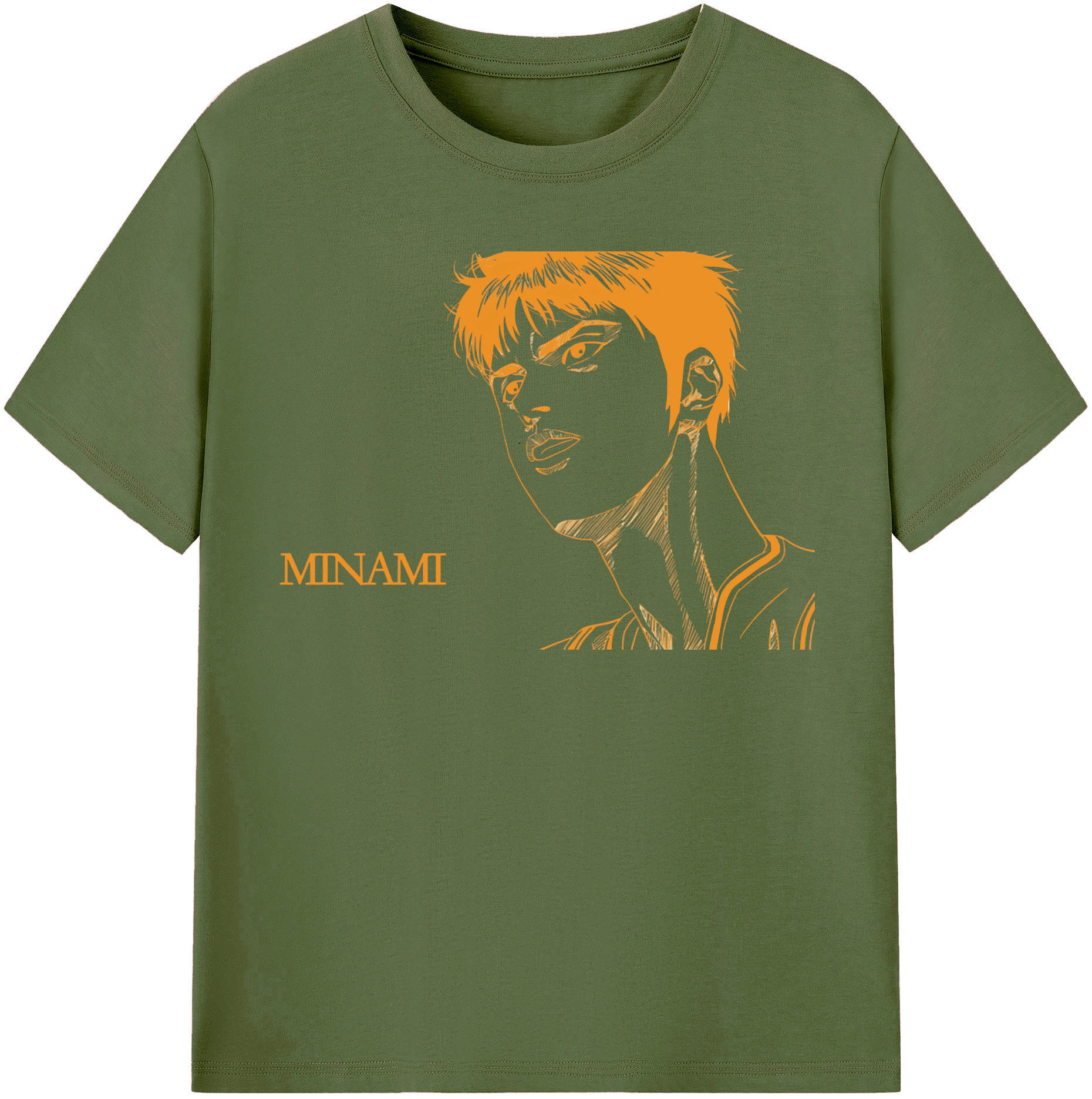 SLAM DUNK／スラムダンク 綿100％半袖Tシャツ（フロントプリント）